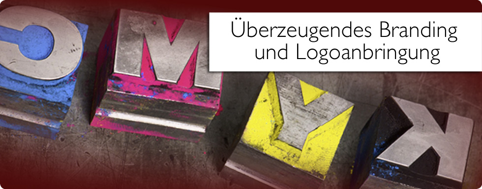 Überzeugendes Branding und Logo-Anbringung